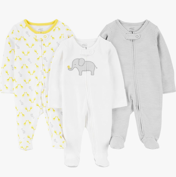 Simple Joys by Carter's Baby 3-Pack Neutral Sleep and Play