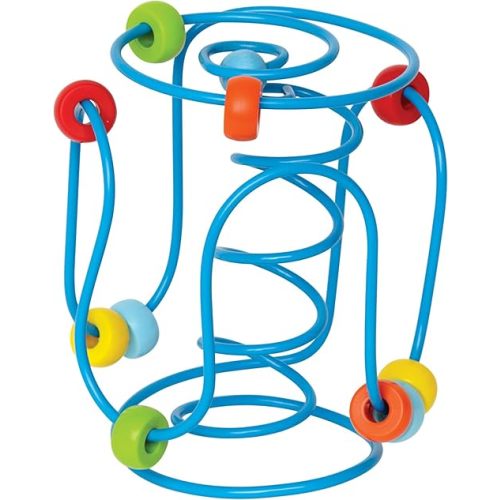 Hape Award Winning Spring-A-Ling Wooden Bead Maze
