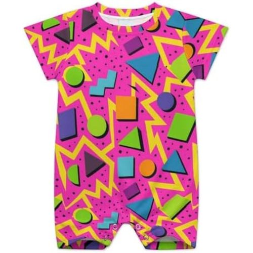 Newborn Baby Romper Clothing Cute Infant Short Sleeve Clothes Jumpsuit Playsuit One Piece Outfit for Boy Girl