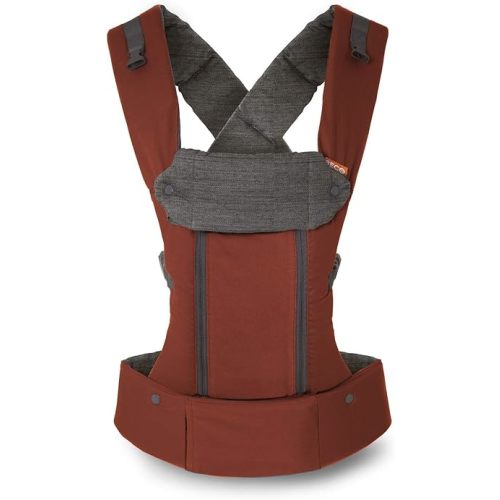 Beco 8 Baby Carrier Newborn to Toddler, Cool Mesh, 7-45 lbs, Rust