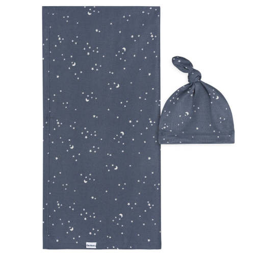 2-Piece Baby Boys Stars & Moon Swaddle and Cap Set – Gerber Childrenswear