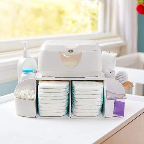 Munchkin® Warm Glow™ Wipe Warmer and Diaper Change Organizer - Wipe Warmer + Organizer