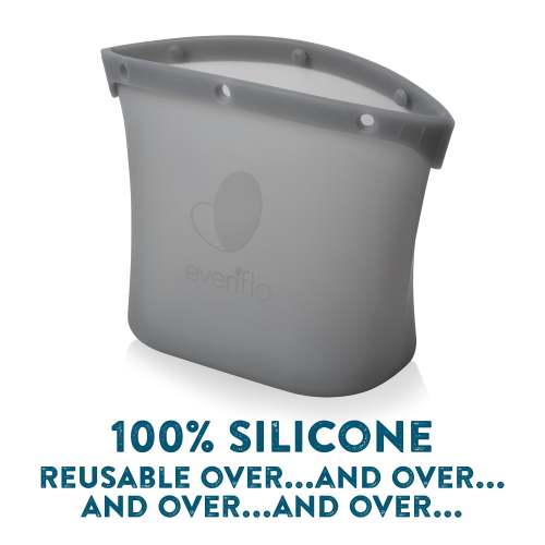Evenflo Silicone Steam Sanitizing Bag | Kill Germs & Bacteria – Evenflo Feeding
