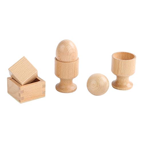 Tiger Montessori Infant Babies Toys Materials 3D Object Fitting Exercise Designed for Toddlers Tiger Montessori Infant Babies Toys Materials 3D Object Fitting Exercise Designed