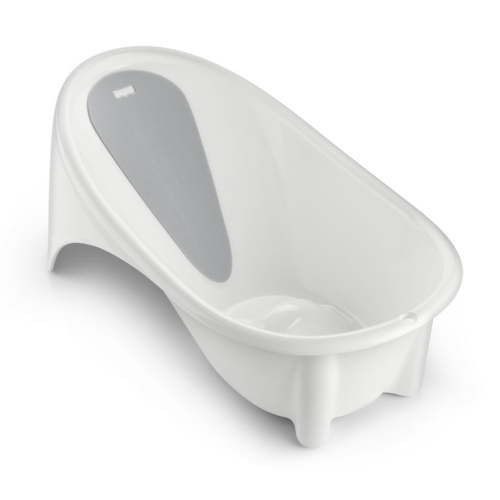 Fisher-Price Baby to Toddler Bath Simple Support Tub for Newborns Simple Fit Tub, White, Unisex