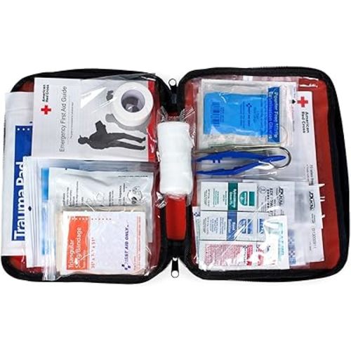 First Aid Only 9165-RC: Be Red Cross Ready First Aid Kit