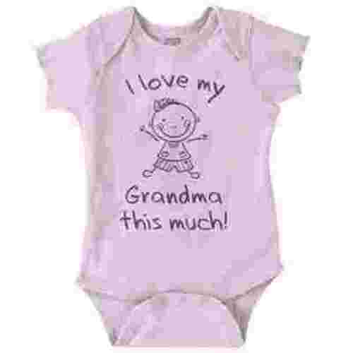 I Love My Grandma This Much Cute Romper Boys or Girls Infant Baby Brisco Brands 6M