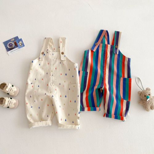 Baby Stripes Overalls