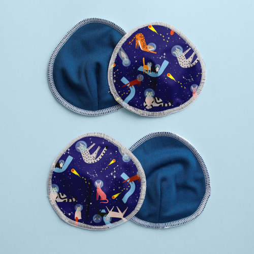 Hera Overnight Breast Pads (2 pairs per pack)