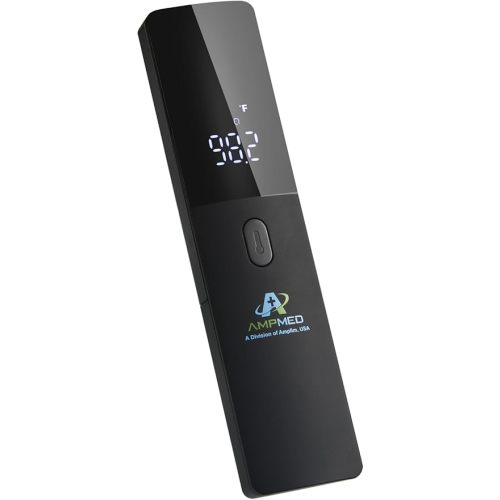Amplim No-Touch Forehead Thermometer for Adults and Kids, Non-Contact Digital Baby Thermometer for Infants/Newborns. Medical Grade Touchless Temporal Temperature for Fever