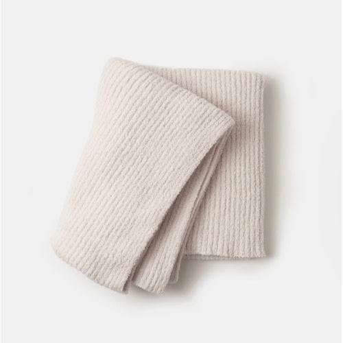 Cushy Ribbed Blanket - Fuzzy