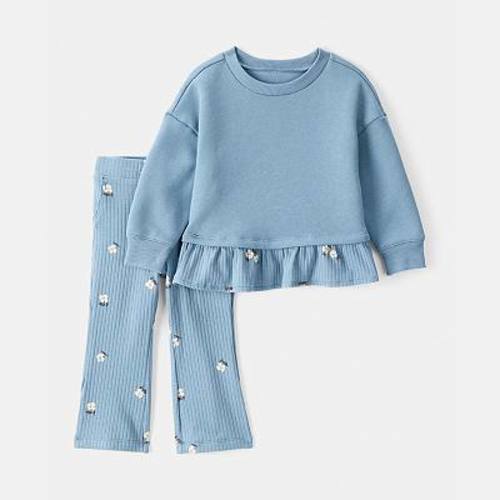 Baby Girl Carter's 2-Pc. Floral Top & Pant Set