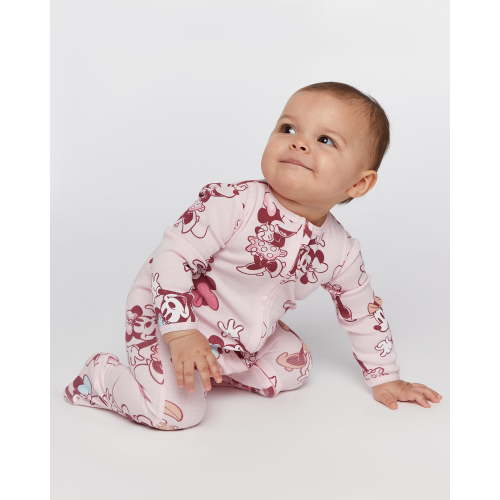 Character Baby Two-Way Zip Front Footed Sleep N Play Pajamas, Sizes Newborn-6/9 Months