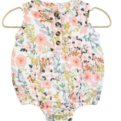 Cloud Muslin™ Bubble Romper - Millie – Lou Lou & Company