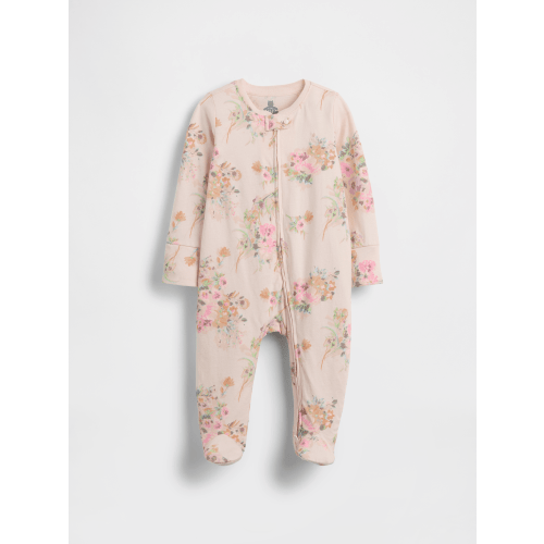 Baby First Favorites TinyRib Footed One-Piece