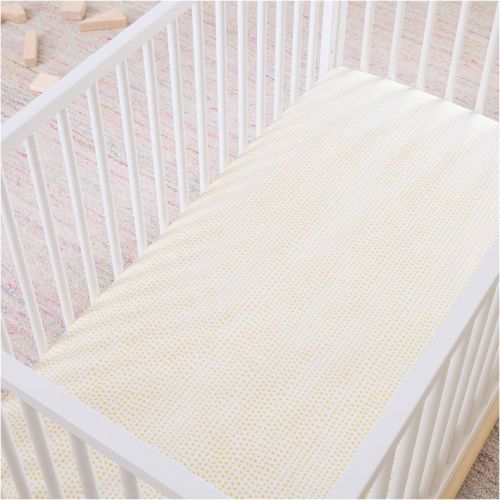 Falling Dot Crib Fitted Sheet
