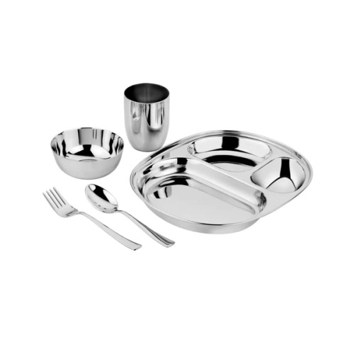 Ahimsa Stainless Steel Dish Set for Kids – AHIMSA®