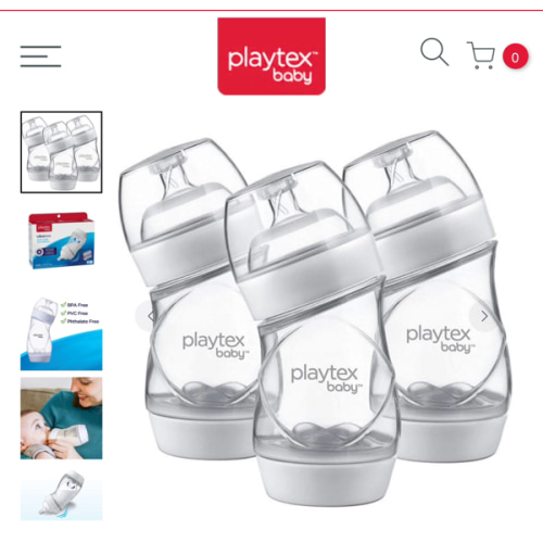 Playtex Baby™ VentAire® Complete Tummy Comfort Baby Bottle - 3 Pack