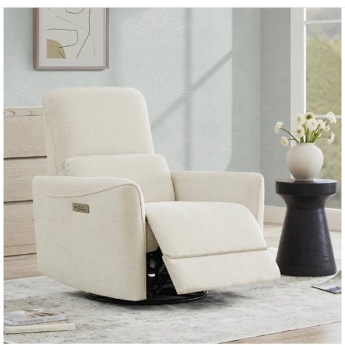 Tracee Power Swivel Nursery Glider Recliner