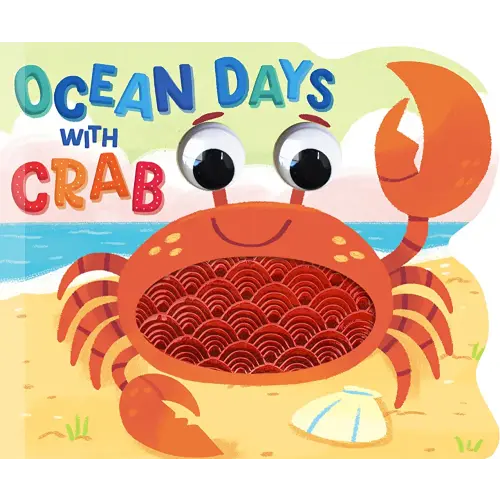 Ocean Days with Crab - Touch and Feel Board Book - Sensory Board Book