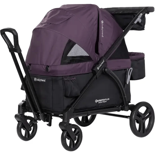 Baby Trend Navigator Plus 2-in-1 Stroller Wagon, Dash Plum