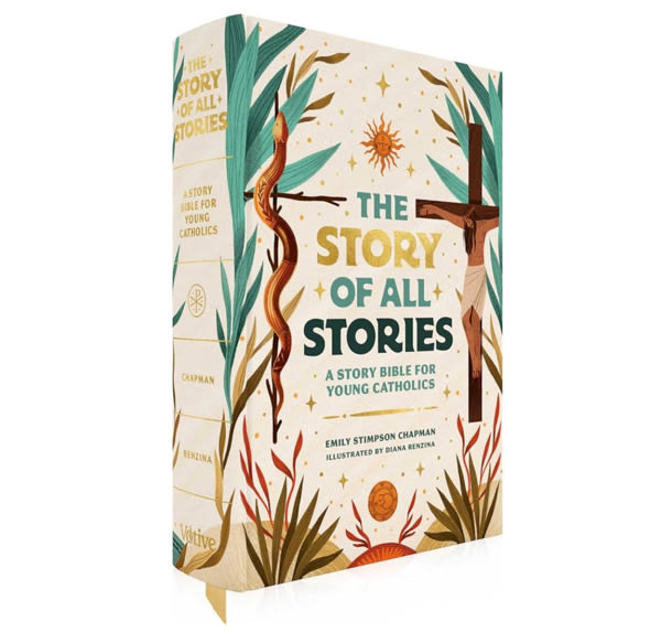 The Story of All Stories: A Story Bible for Young Catholics (Ages 7–13) – Catholic Children’s Bible Storybook for Learning Scripture, Catholic Faith ... from Saints, Popes, and Church Fathers