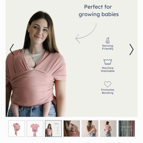 Snuggle Me Baby Wrap | Gumdrop