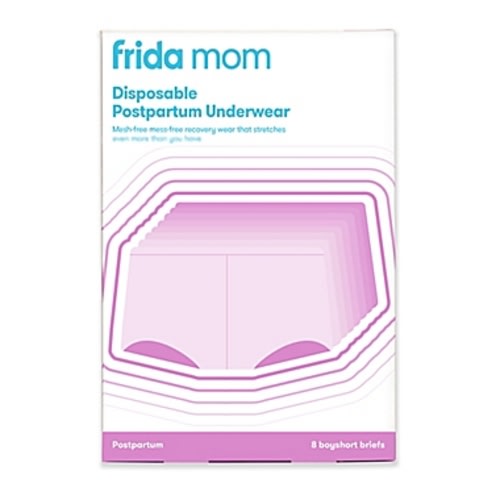 Frida Mom Boyshort 8-Pack Disposable Postpartum Underwear