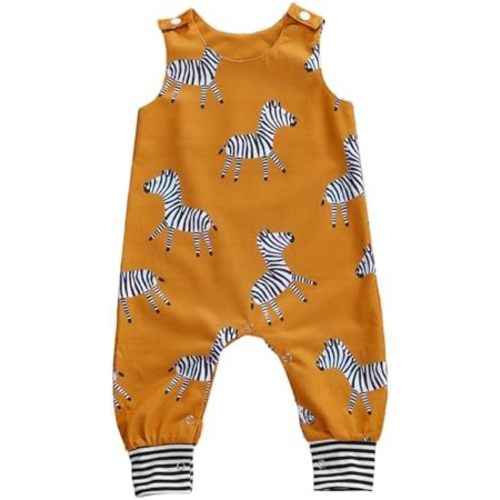 Toddler Baby Boy Girl Farm Clothes Cartoon Animals Print Jumpsuit Romper Newborn Summer Overall Country Stuff