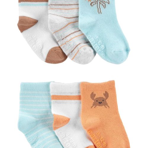 Multi Baby 6-Pack Socks | Carter’s Oshkosh Canada
