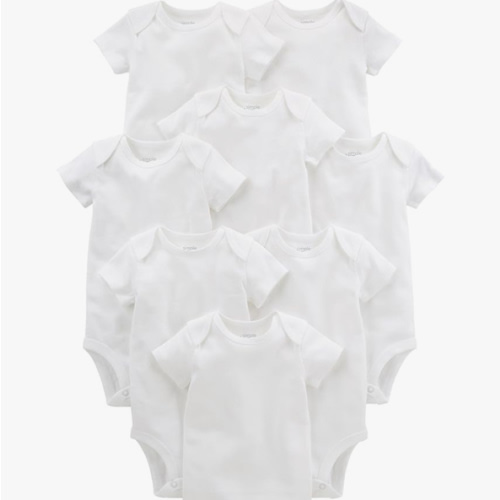 Simple Joys by Carter's Baby 8-Pack Short-Sleeve Bodysuit