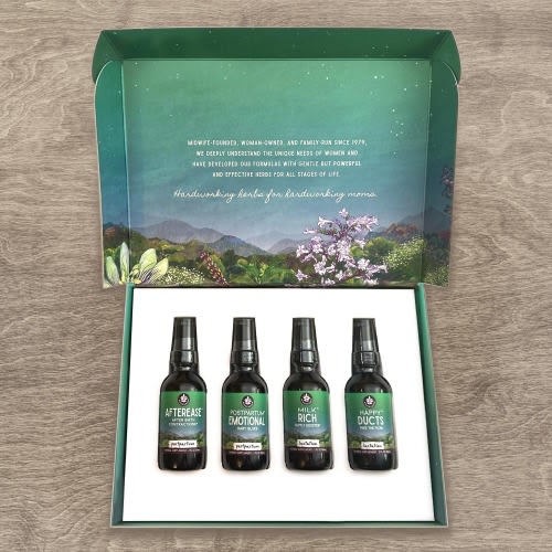 Postpartum Essentials Kit with Gift Box