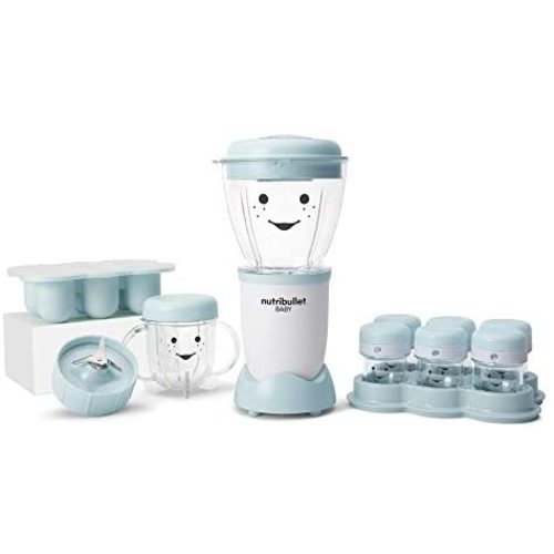 NutriBullet NBY-50100 Baby, 32-oz, Blue (Renewed)