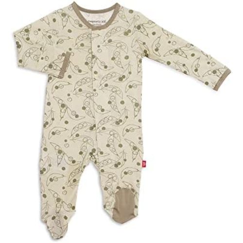 Magnetic Me Footie Pajamas Soft Modal Baby Sleepwear with Quick Magnetic Fastener | Boys and Girls Sleeper Preemie-24 Months