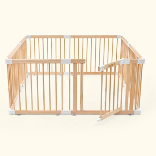 HARPPA Wooden Baby Gate Playpen