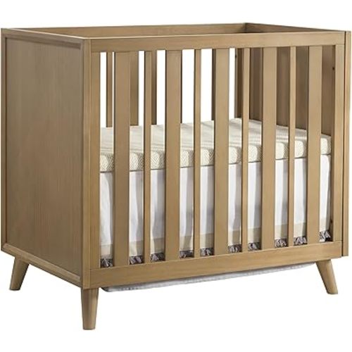 Oxford Baby Renwick 3 in 1 Mini Crib, Acorn Brown