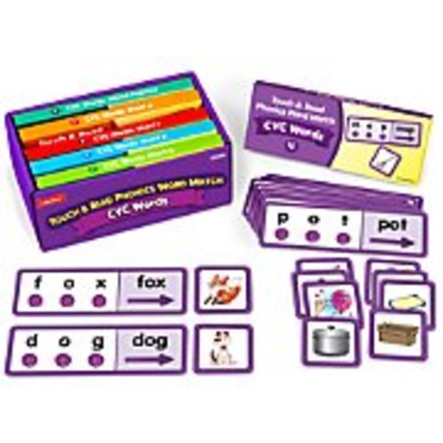 Touch & Read CVC Words Match