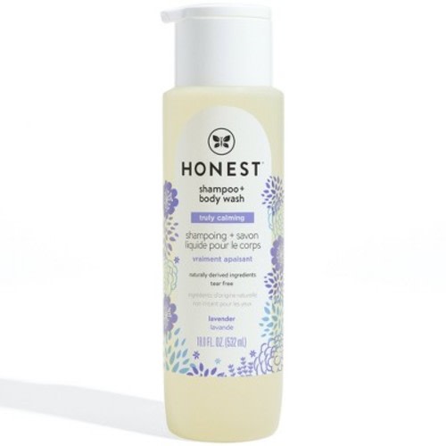 The Honest Company Truly Calming Shampoo & Body Wash Lavender - 18 fl oz