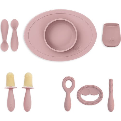 ezpz Prefeeding & First Foods Ultimate Gift Set, Blush