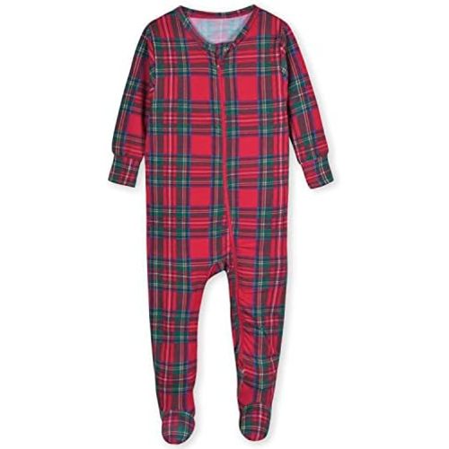 Gerber Baby Girls' Toddler Buttery-Soft Snug Fit Footed Pajamas with Viscose Made with Eucalyptus