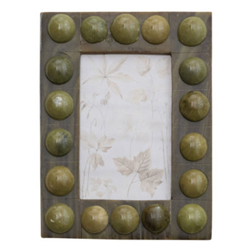 Dakota Fields Handmade Marbled Resin Bobbin Photo Frame | Wayfair