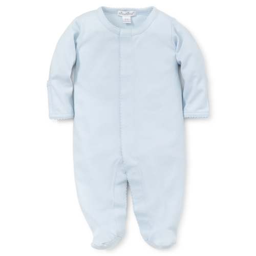 Blue Kissy Basics Footie NEW