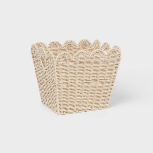 Floor Woven Scallop Kids' Storage - Pillowfort™