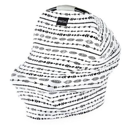 Milk Snob Nursing Cover/baby Car Seat Canopy - Arrows