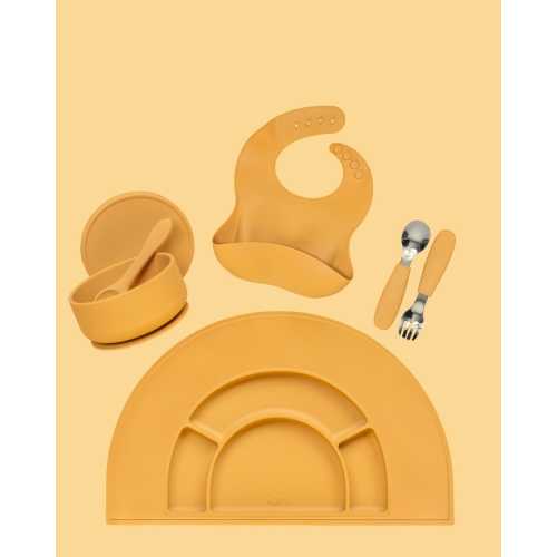 Ultimate Silicone Feeding Bundle - Tan