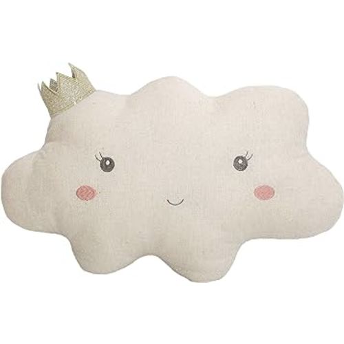 MON AMI Reine Cloud Pillow, Huggable Cloud Shaped Pillow, Plush & Decorative Accessory Cushion for Child’s Nursery, Bed or Couch, Perfect Party Favor & Birthday Gifts, 16 * 10 * 3“