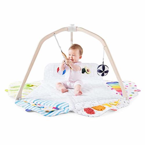 The Play Gym by Lovevery; Stage-Based Developmental Activity Gym & Play Mat for Baby to Toddler