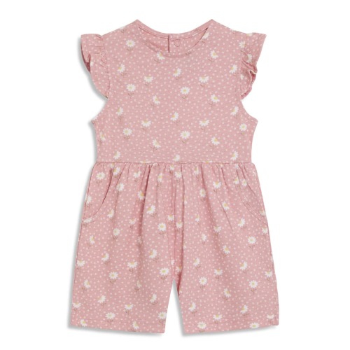 Daisy Floral Romper, 6-12mo