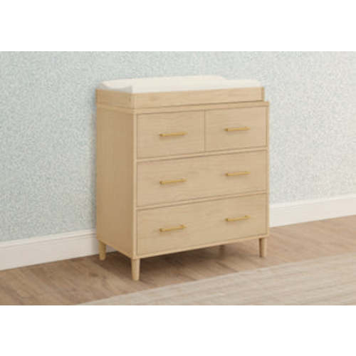 Classic 4 Drawer Dresser with Changing Top and Interlocking Drawers | Delta Children