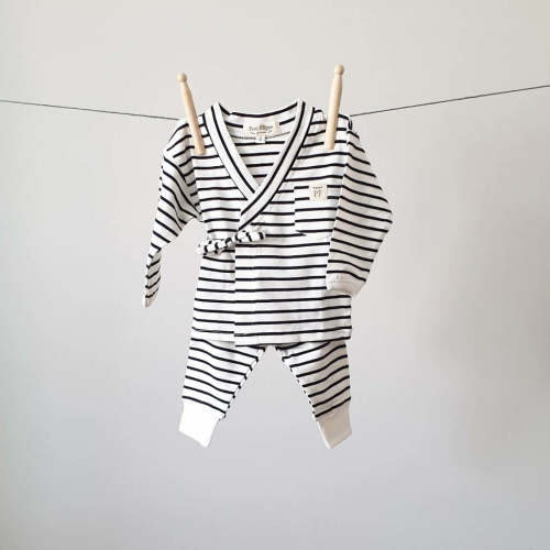 Baby - Loungewear Set - Breton Stripes